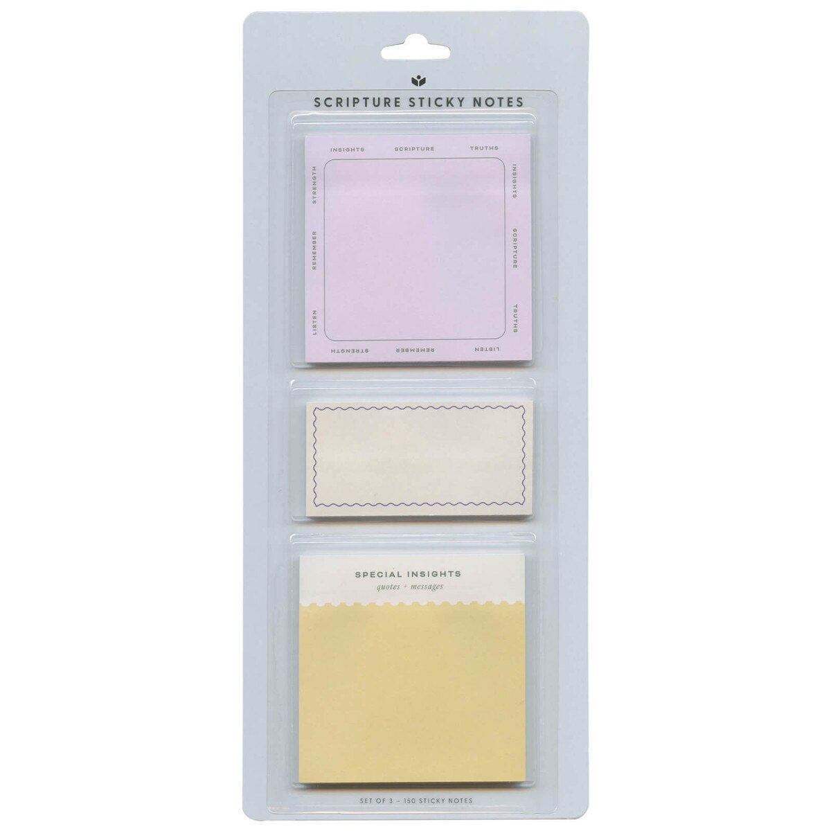 Insight Scripture Sticky Notes - 3 Pack