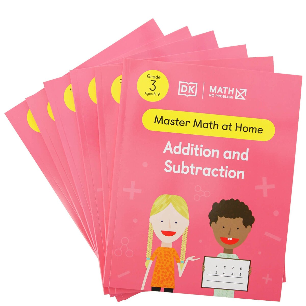 Math - No Problem! Collection of 6 Workbooks, Grade 3 Ages 8-10 by DK Books
