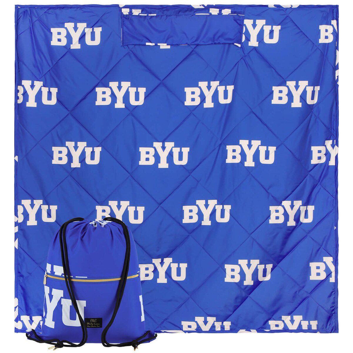 Block BYU Everywhere Blanket - Minky Couture