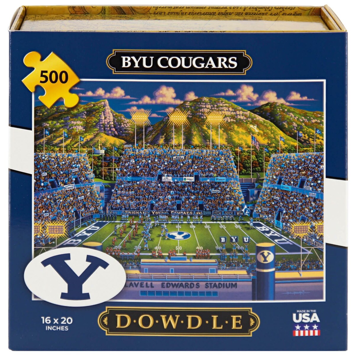 Dowdle Byu Football Stadium Puzzle