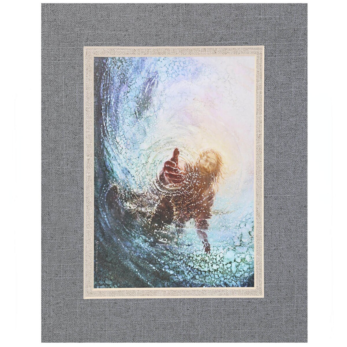 Matted Art The Hand Of God By Yongsung Kim 8 X 10