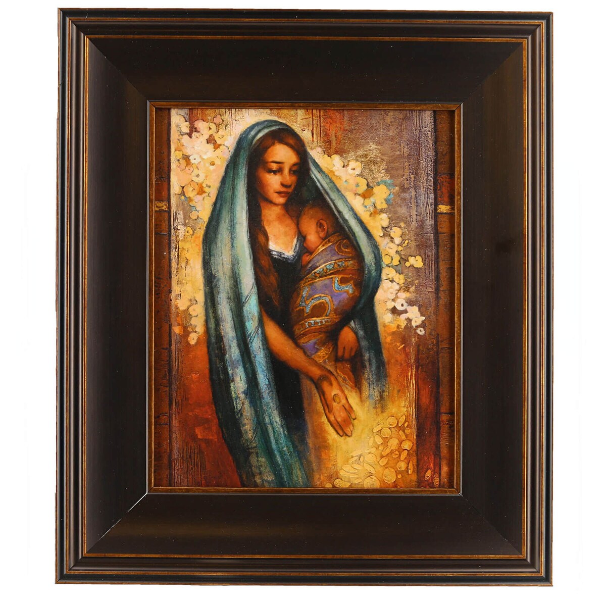 Framed Art The Widow S Mite By Annie Henrie Nader 12 X 14
