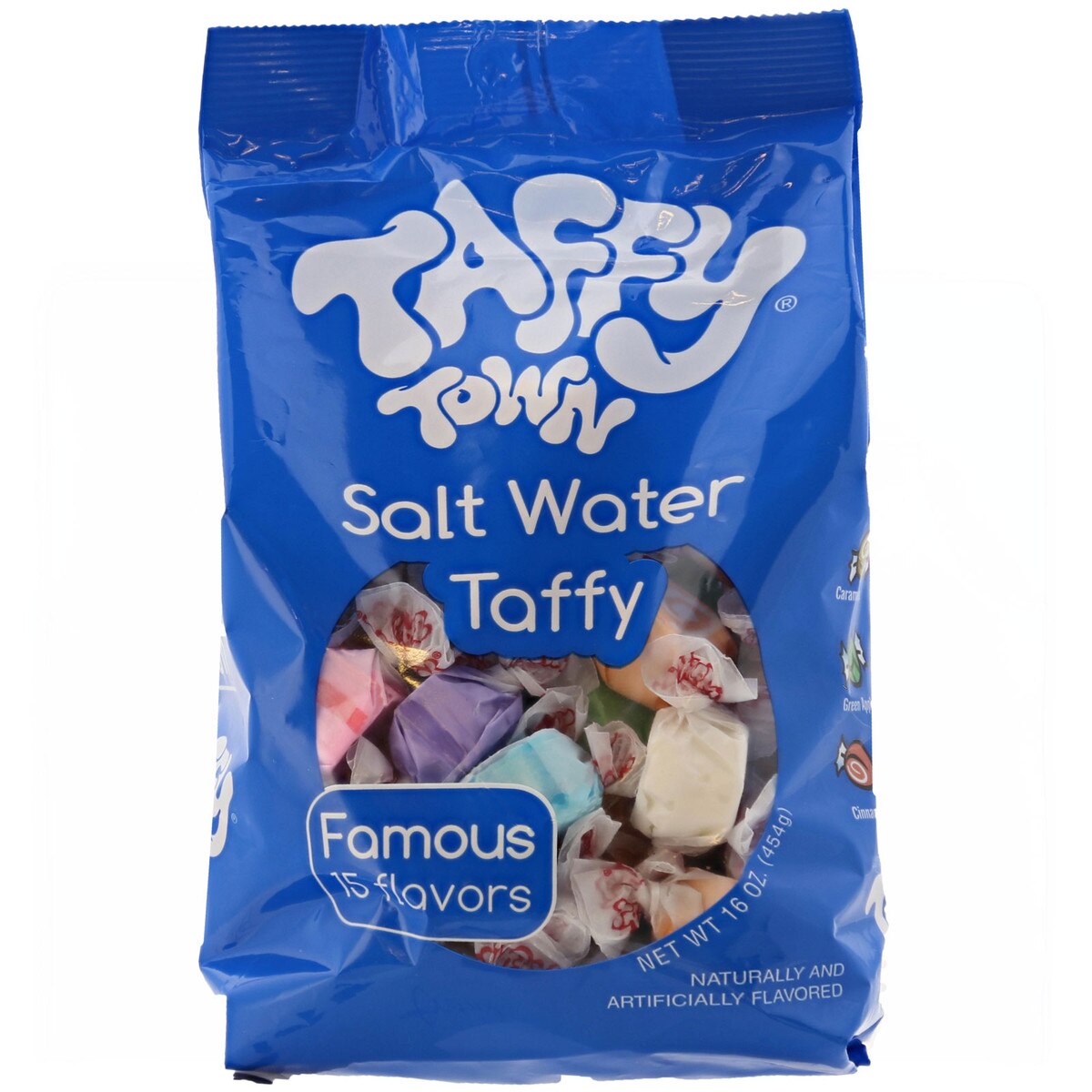 Famous Flavors Salt Water Taffy Bag 16 Oz.