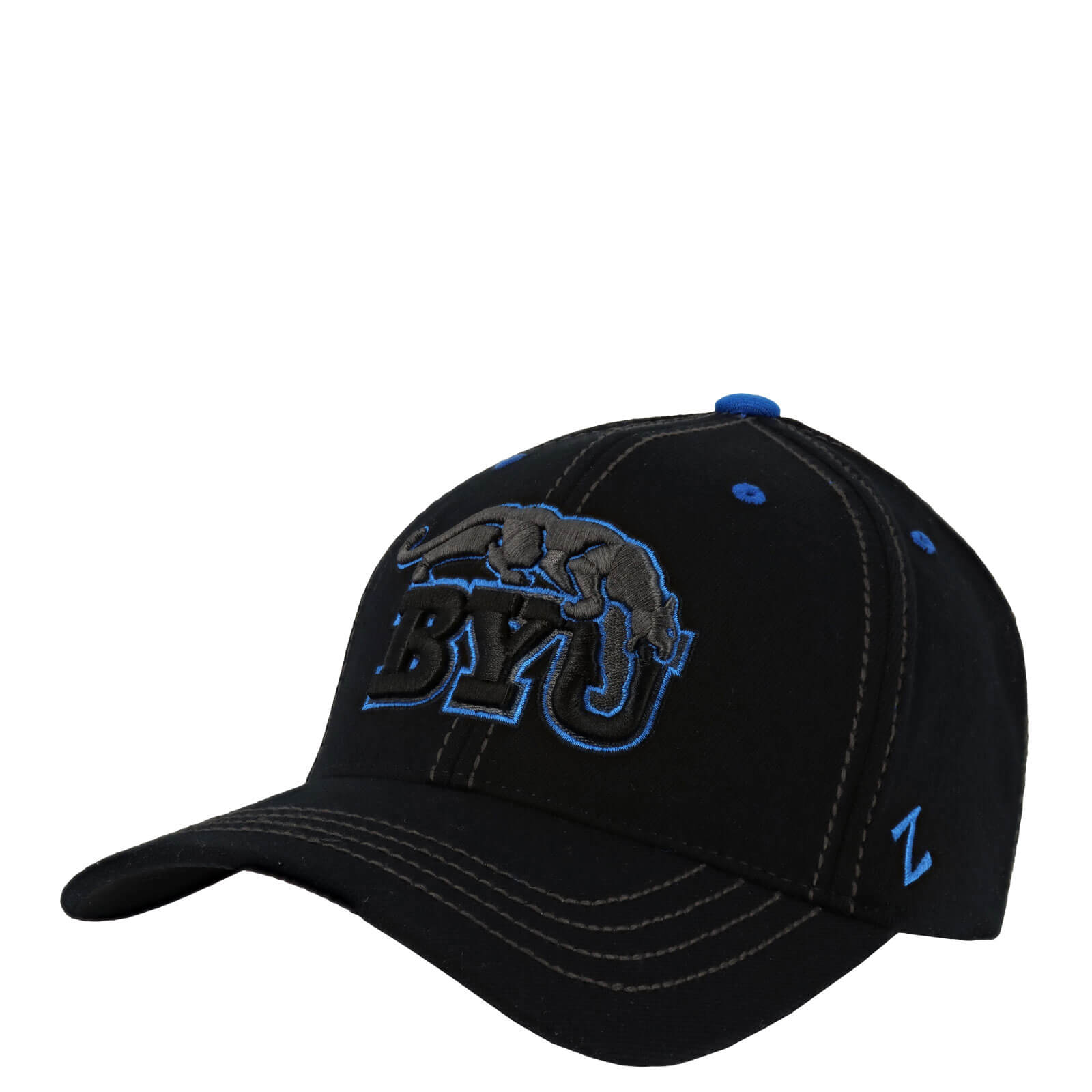 Retro Cougar Over BYU Hat - Zephyr