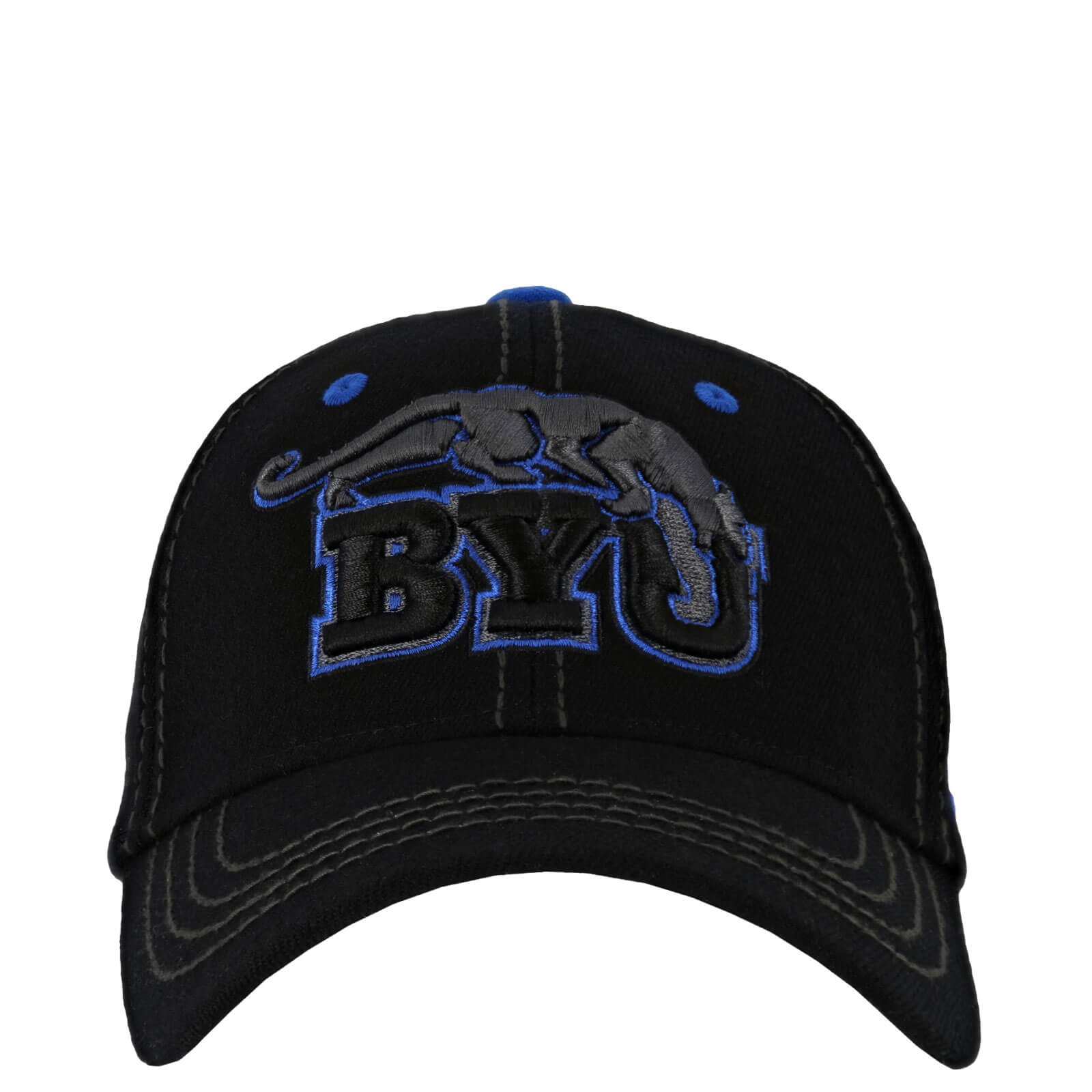 Retro Cougar Over BYU Hat - Zephyr